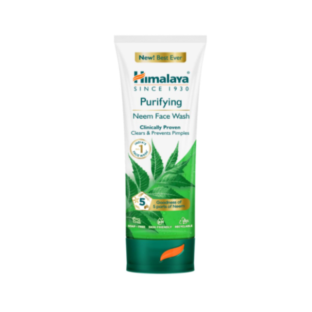Himalaya Purifying Neem Facewash, 100 ml