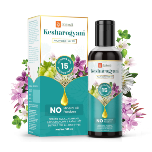 Kesharogyam Ayurvedic Hair Oil - 100ml